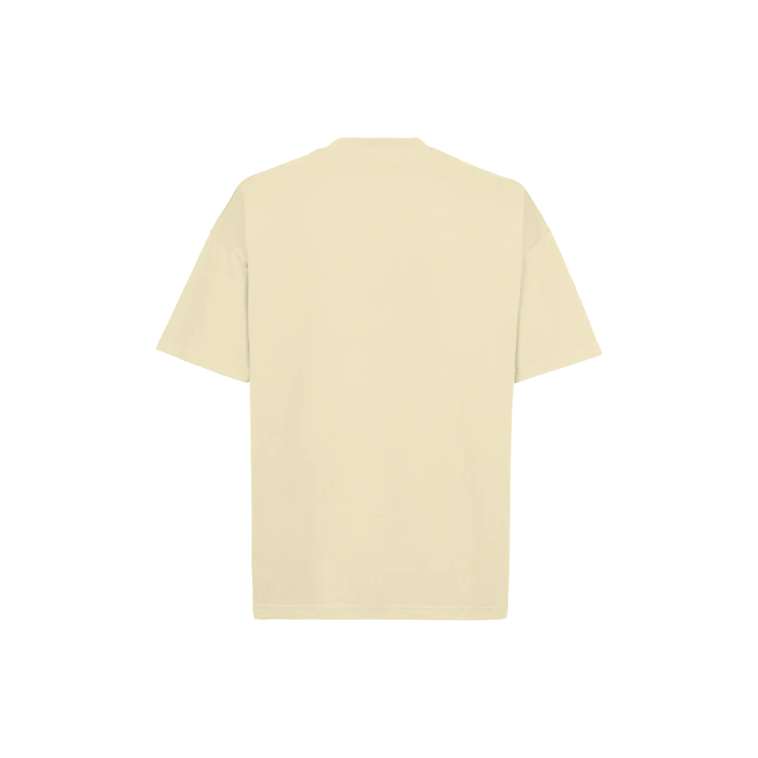 11-0515 TCX Lemon Icing Oversized Tee. - Image 2