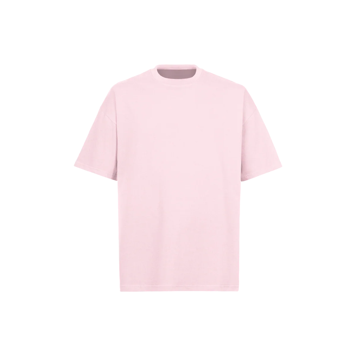 12-2907 TCX Pink Marshmallow Oversized Tee.