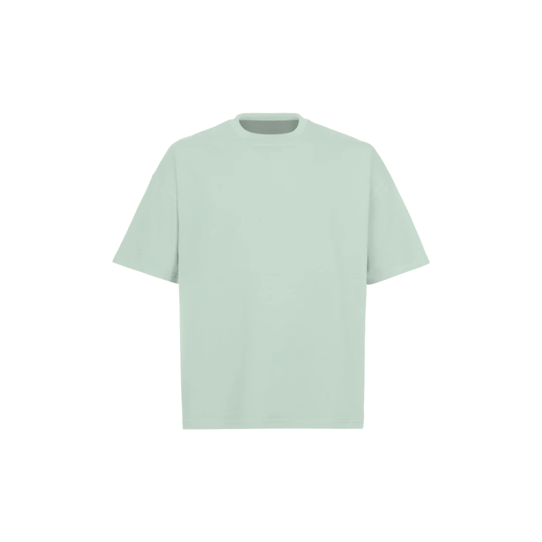 12-5504 TCX Clearly Aqua Oversized Boxy Tee.