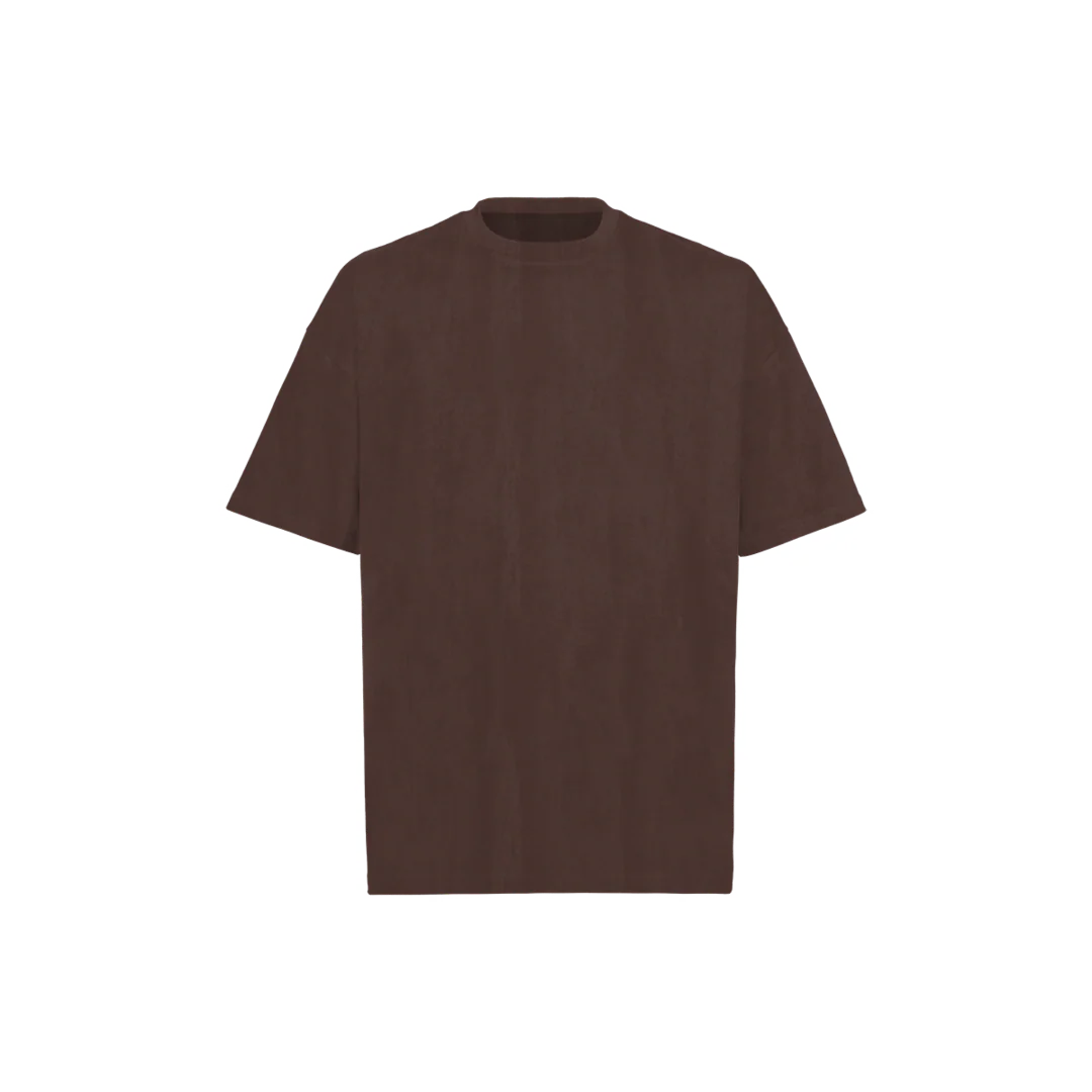 19-1419 TCX Vintage Chicory Coffee Oversized Tee.