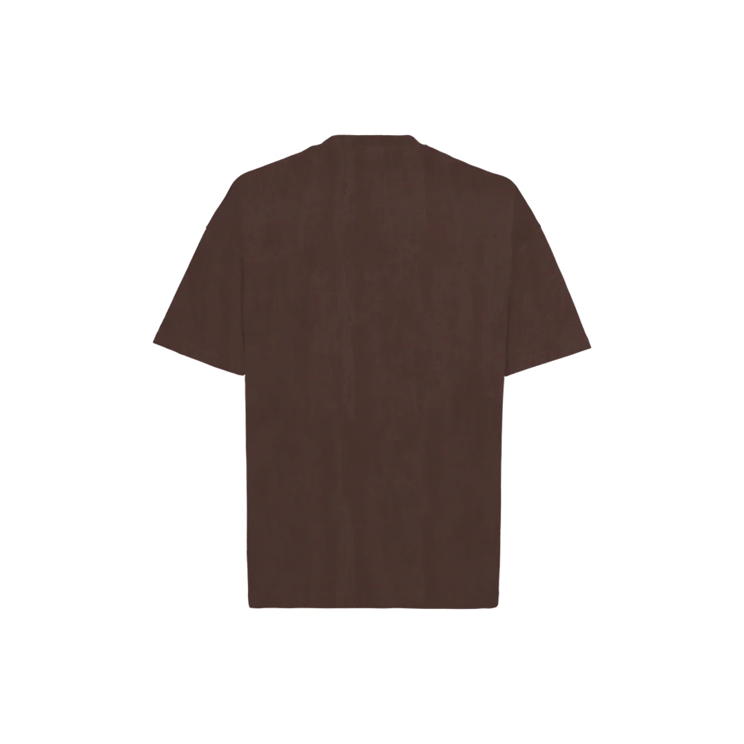 19-1419 TCX Vintage Chicory Coffee Oversized Tee. - Image 2