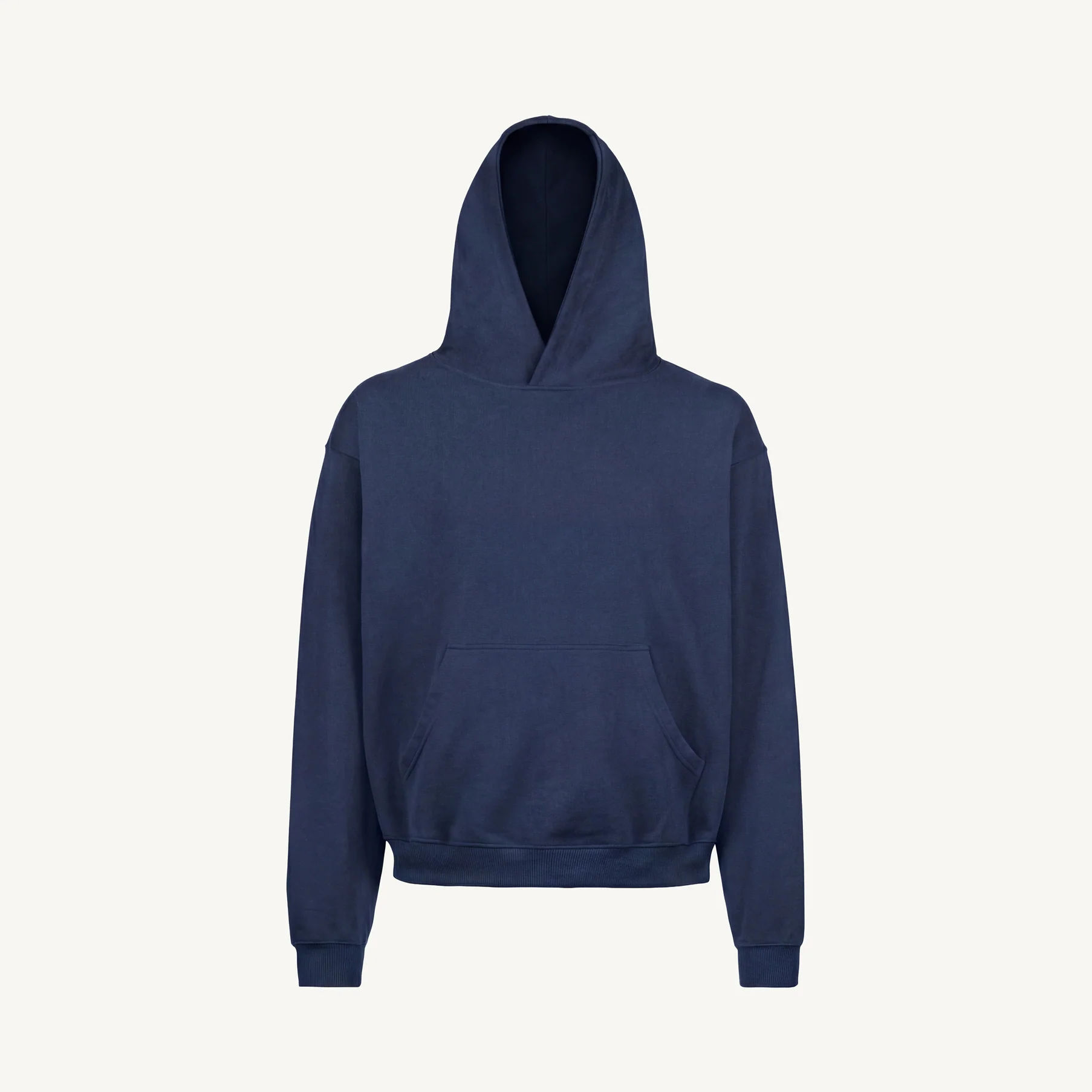 19-4111 TCX Pageant Blue Oversized Hoodie.