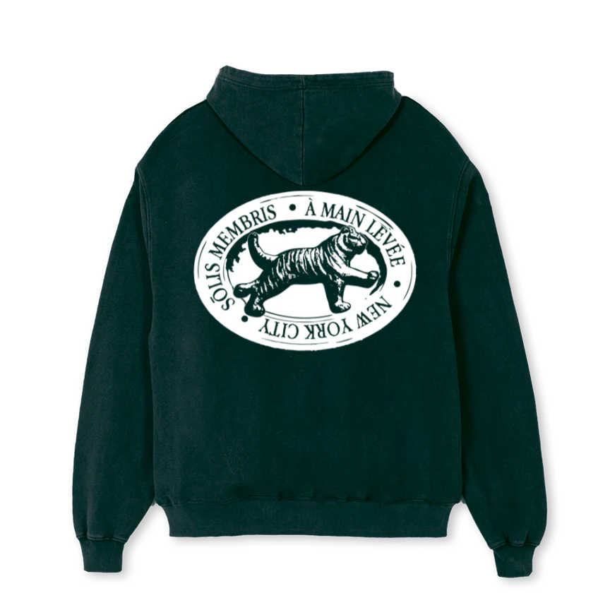 SOLISMEMBRISHD_WG Wild Green Oversized Hoodie - Image 2