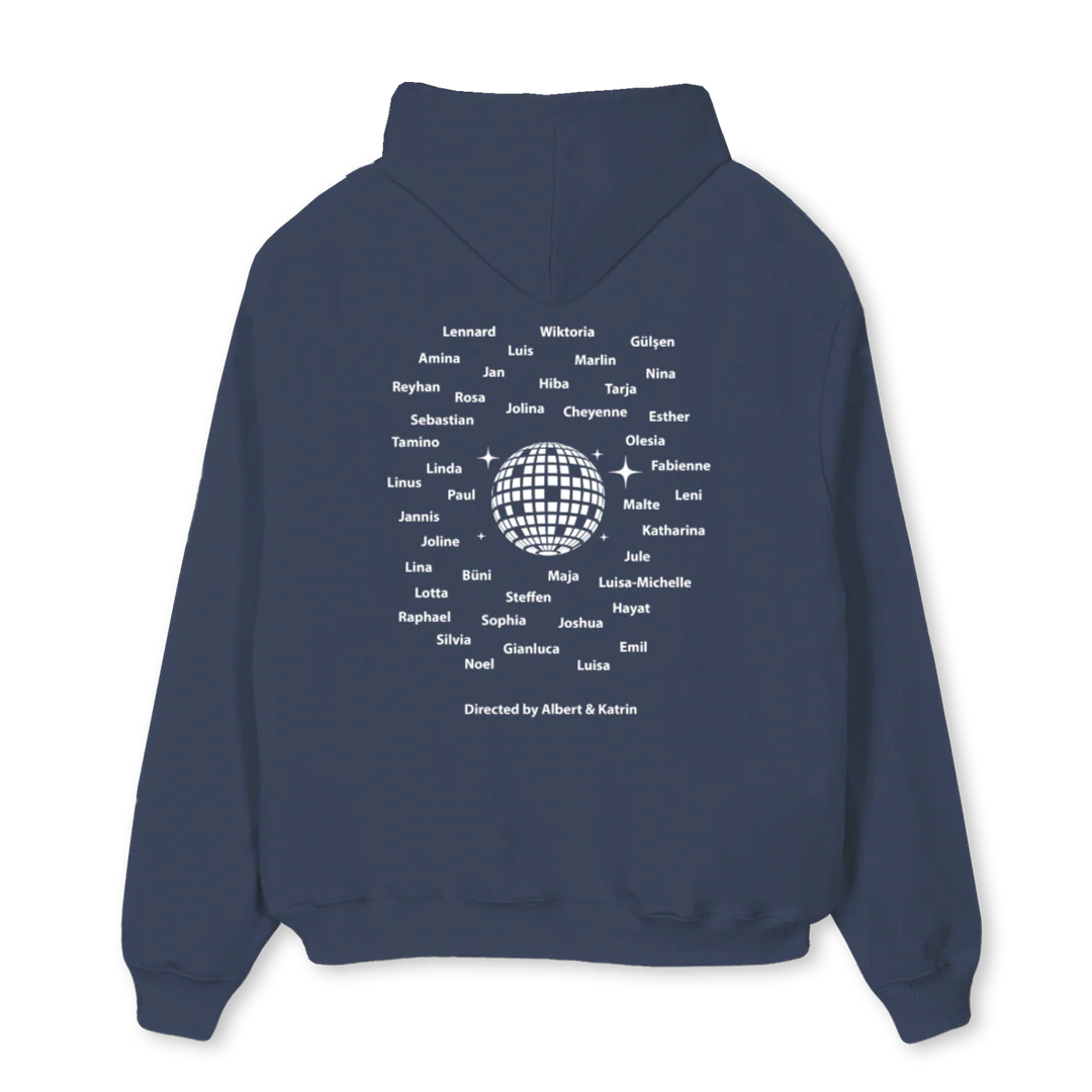 ABBIWIGA  Navy Blue Oversized Hoodie. - Image 2