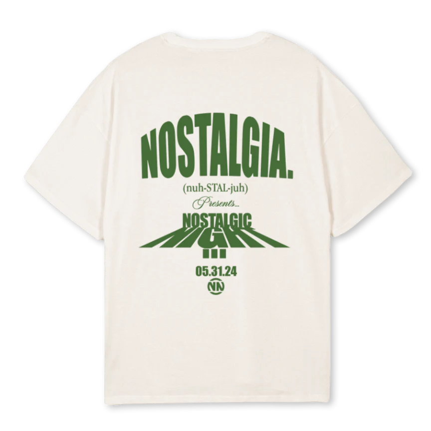 ABOUTBALANCE Vintage White Oversized Tee. - Image 2