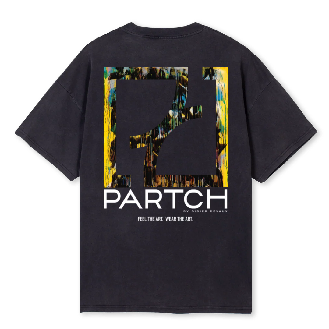 ABSOVVBLK Vintage Black Oversized Tee. - Image 2