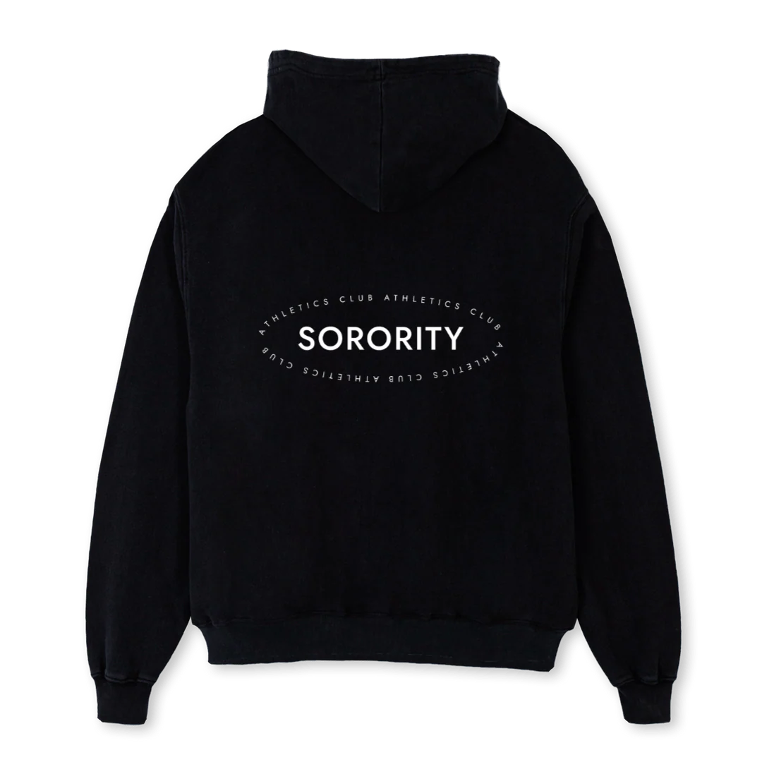 ACBLCKHOODIE Black Oversized Hoodie. - Image 2