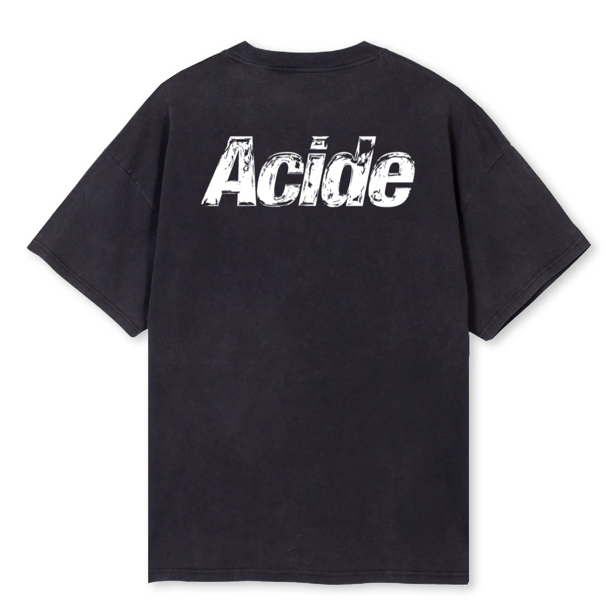 ACIDEVINTAGEBLACK Vintage Black Oversized Tee. - Image 2