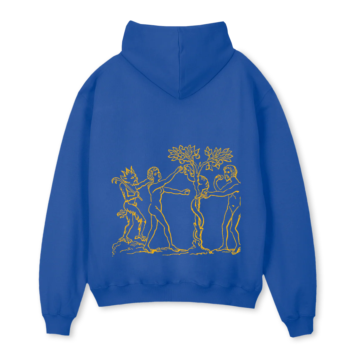 ADAMANDEVE Cobalt Blue Oversized Hoodie. - Image 2