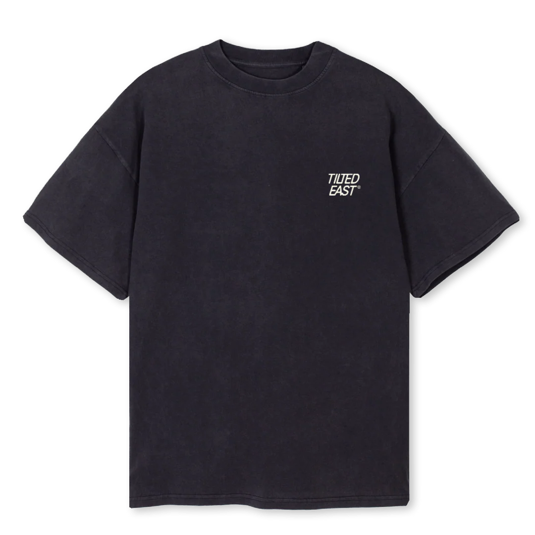 ADDIC Vintage Black Oversized Tee.
