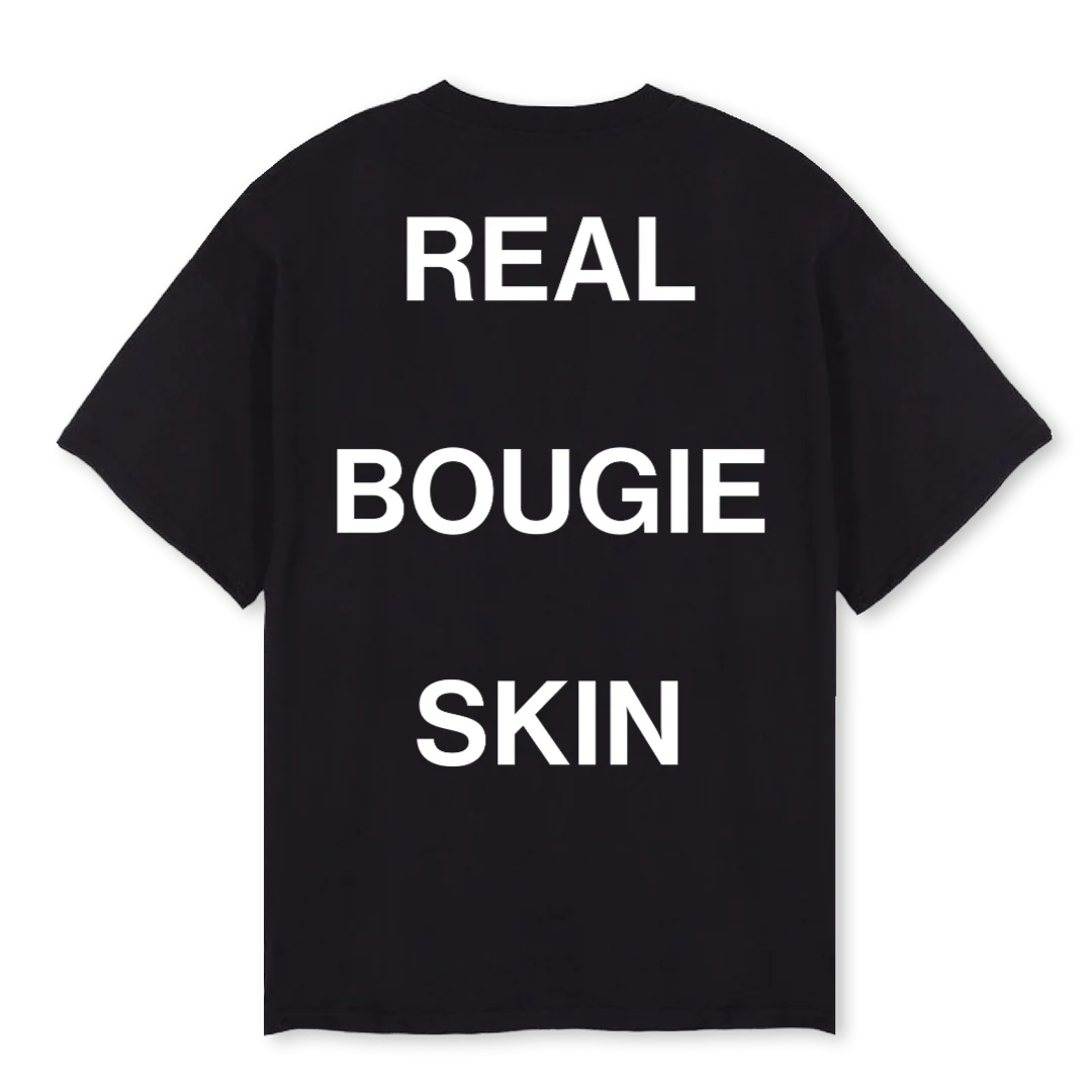 ADESE BOUGIE T Black Oversized Tee. - Image 2
