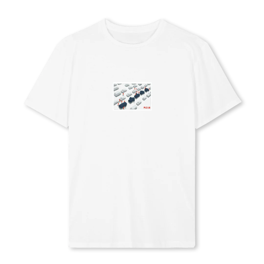 ADWBORDER White Regular Tee.