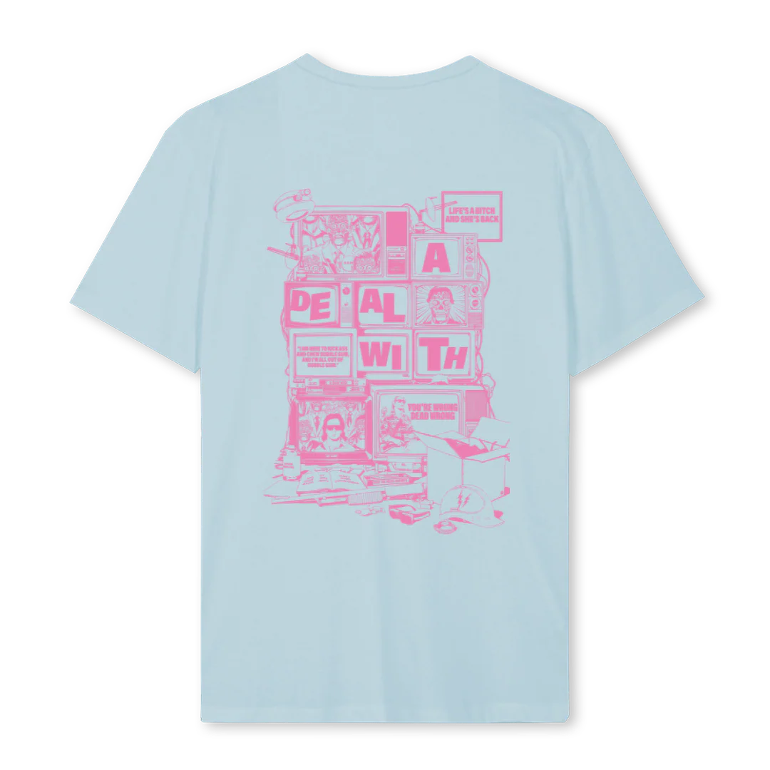 ADWLIVELTBLU Cold Blue Regular Tee. - Image 2