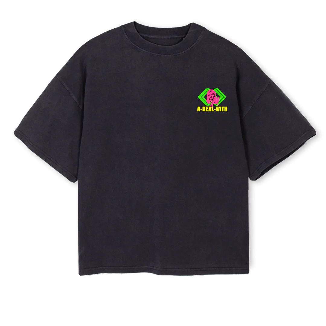 ADWPALMERNEW_BOXY Vintage Black Oversized Boxy Tee.