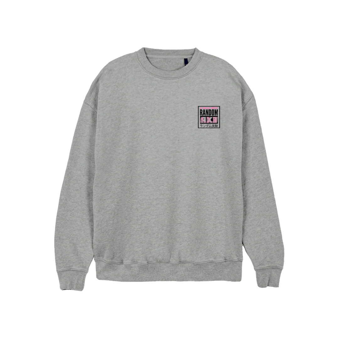ADWXRNDMFUGU_GM Grey Marl Regular Crewneck Sweater.
