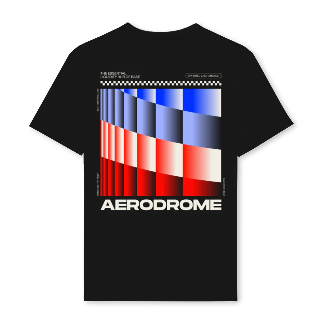 AERO BLKGRADIENT Black Regular Tee. - Image 2