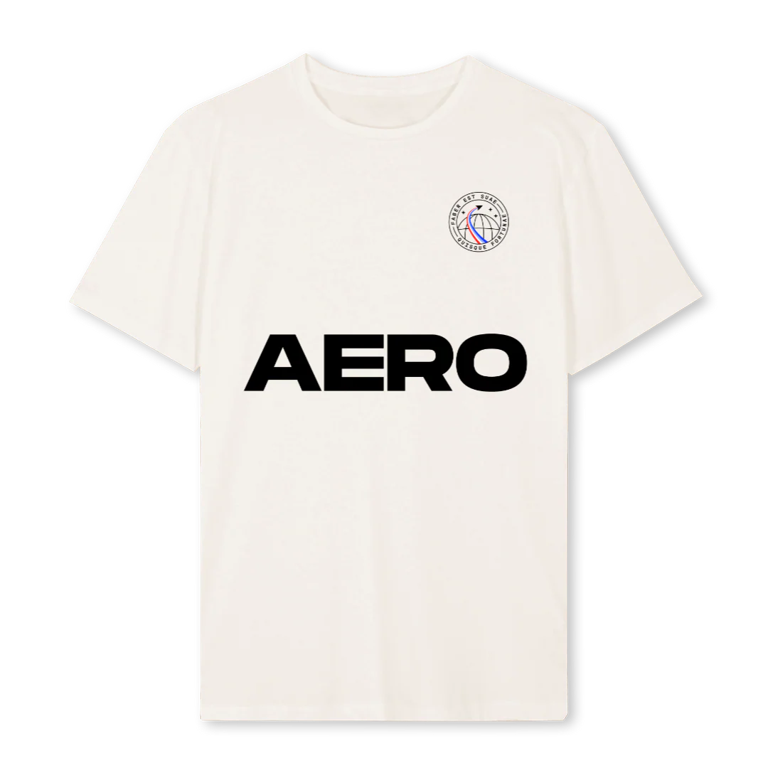 AERO VWHITE HALFTONE Vintage White Regular Tee.