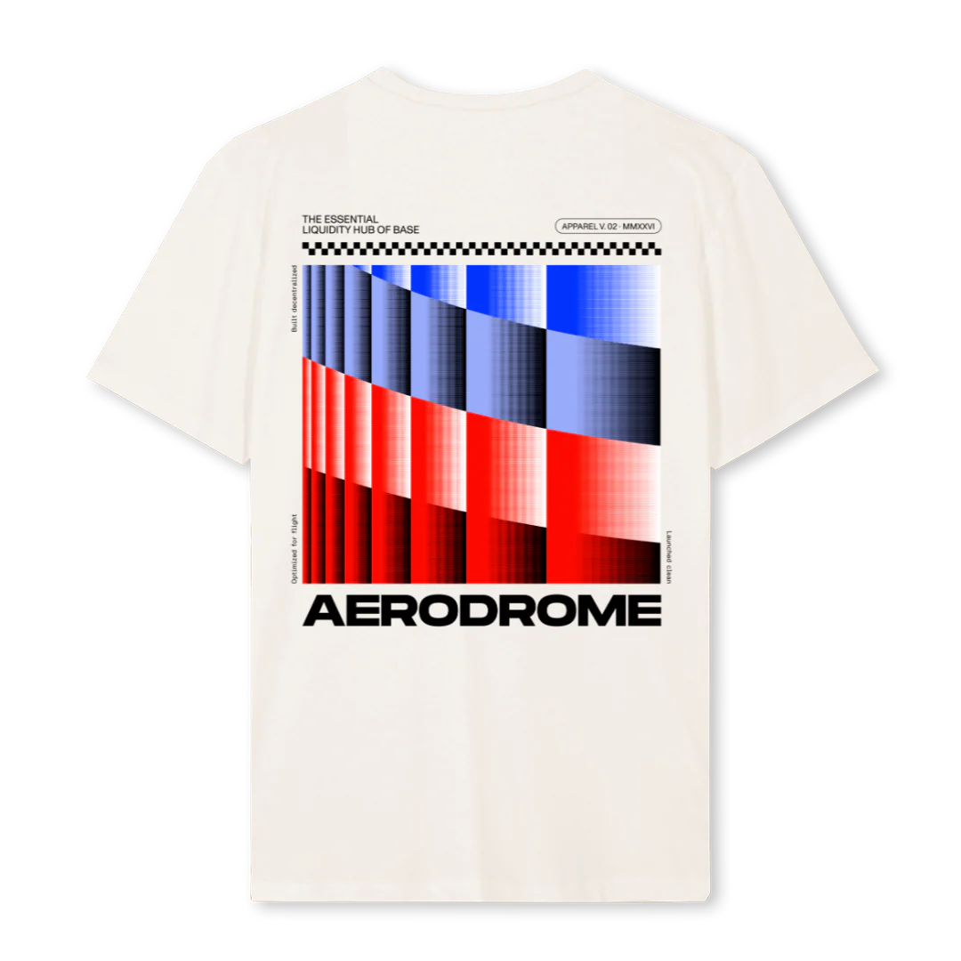 AERO VWHITE HALFTONE Vintage White Regular Tee. - Image 2