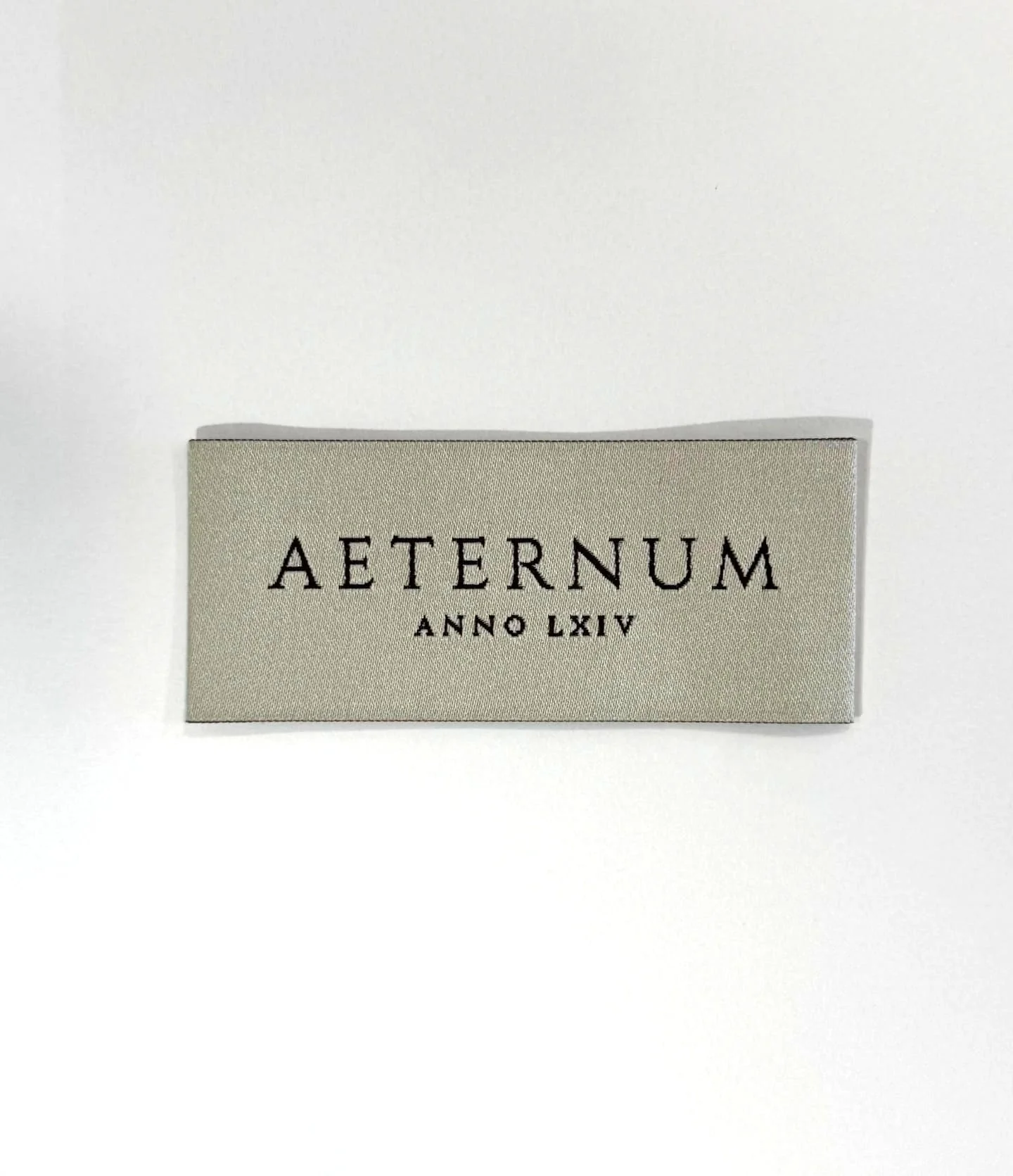 AETERNUM Custom Neck Label.