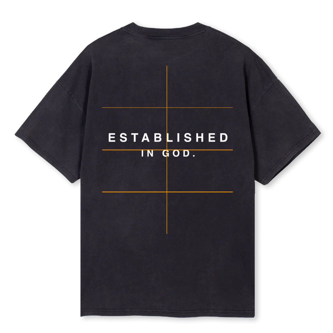 AFNCOSZDVERSONE Vintage Black Oversized Tee. - Image 2