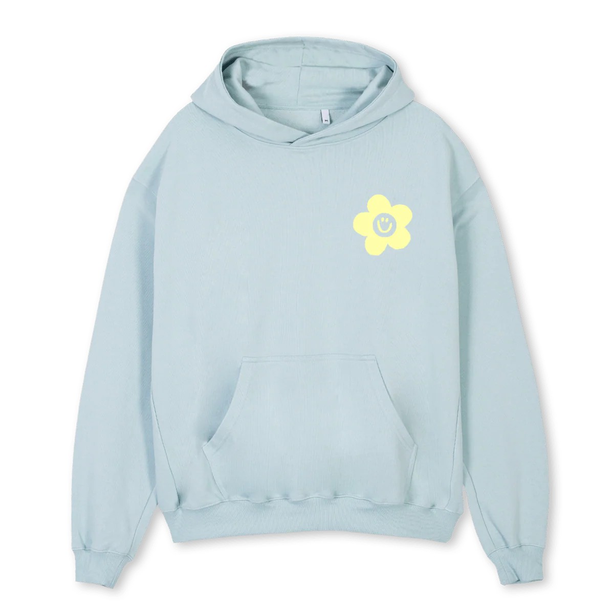 AGAAFLOWER Cold Blue Oversized Hoodie.