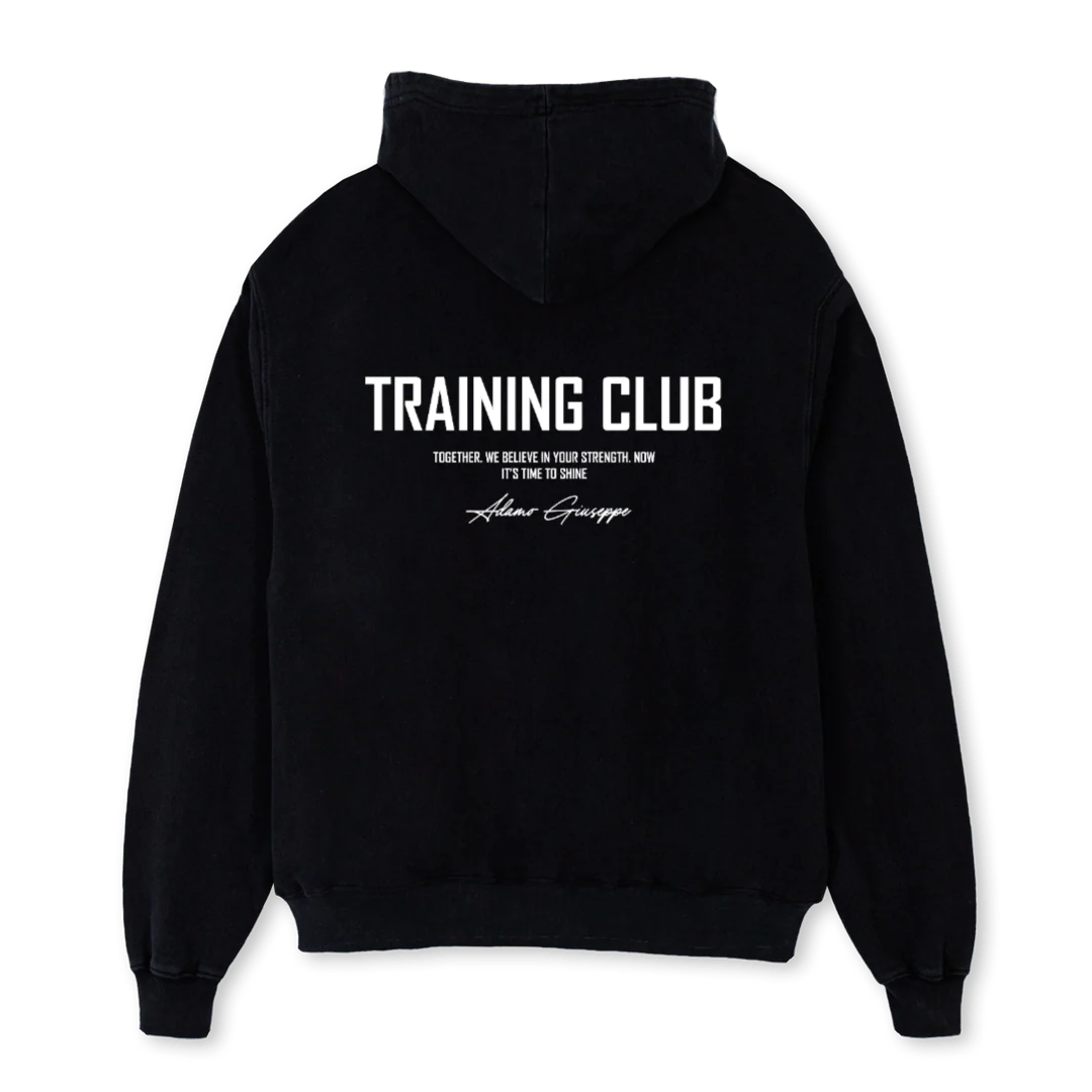 AGGYMHOOD Black Oversized Hoodie. - Image 2