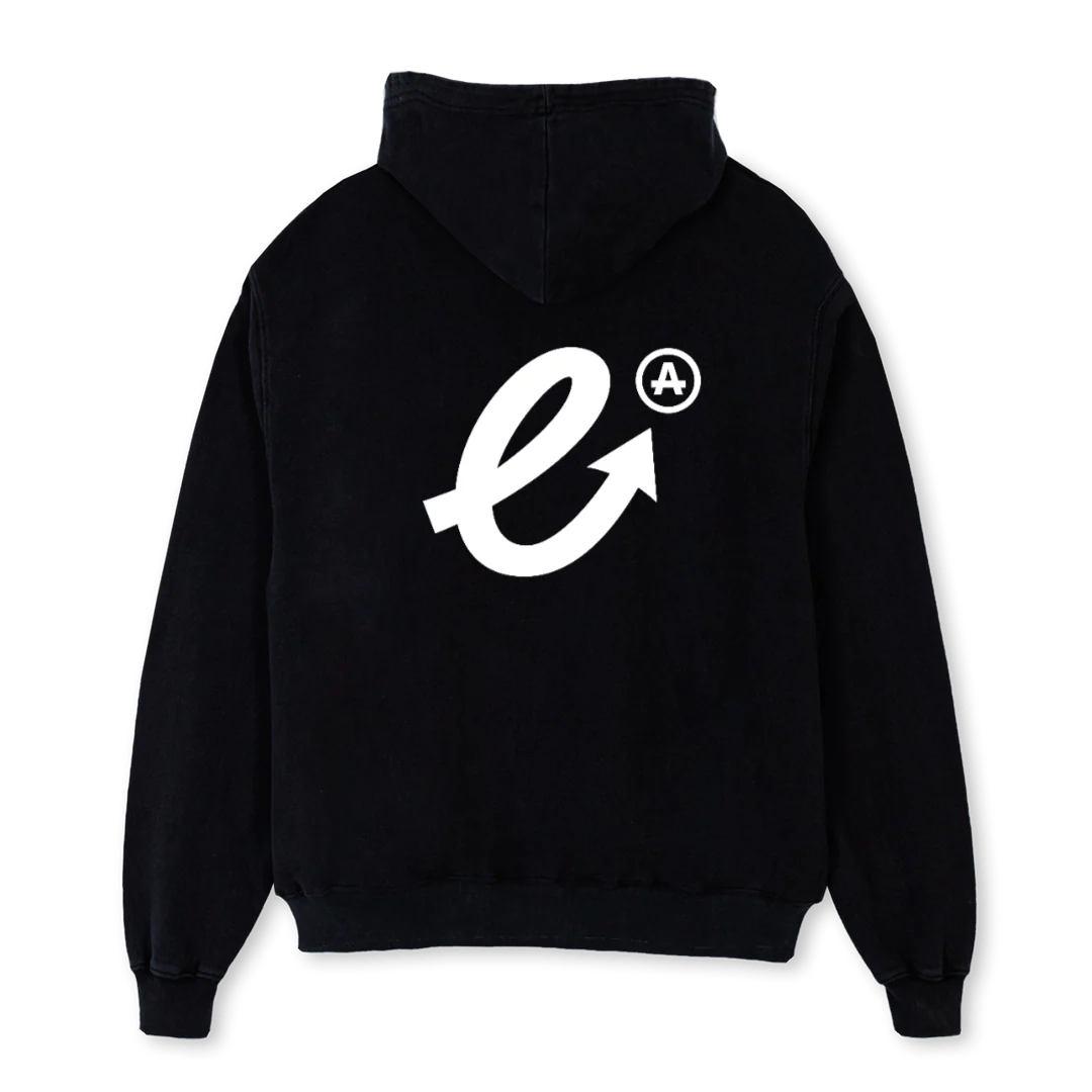 AGXEMBBLACK Black Oversized Hoodie. - Image 2