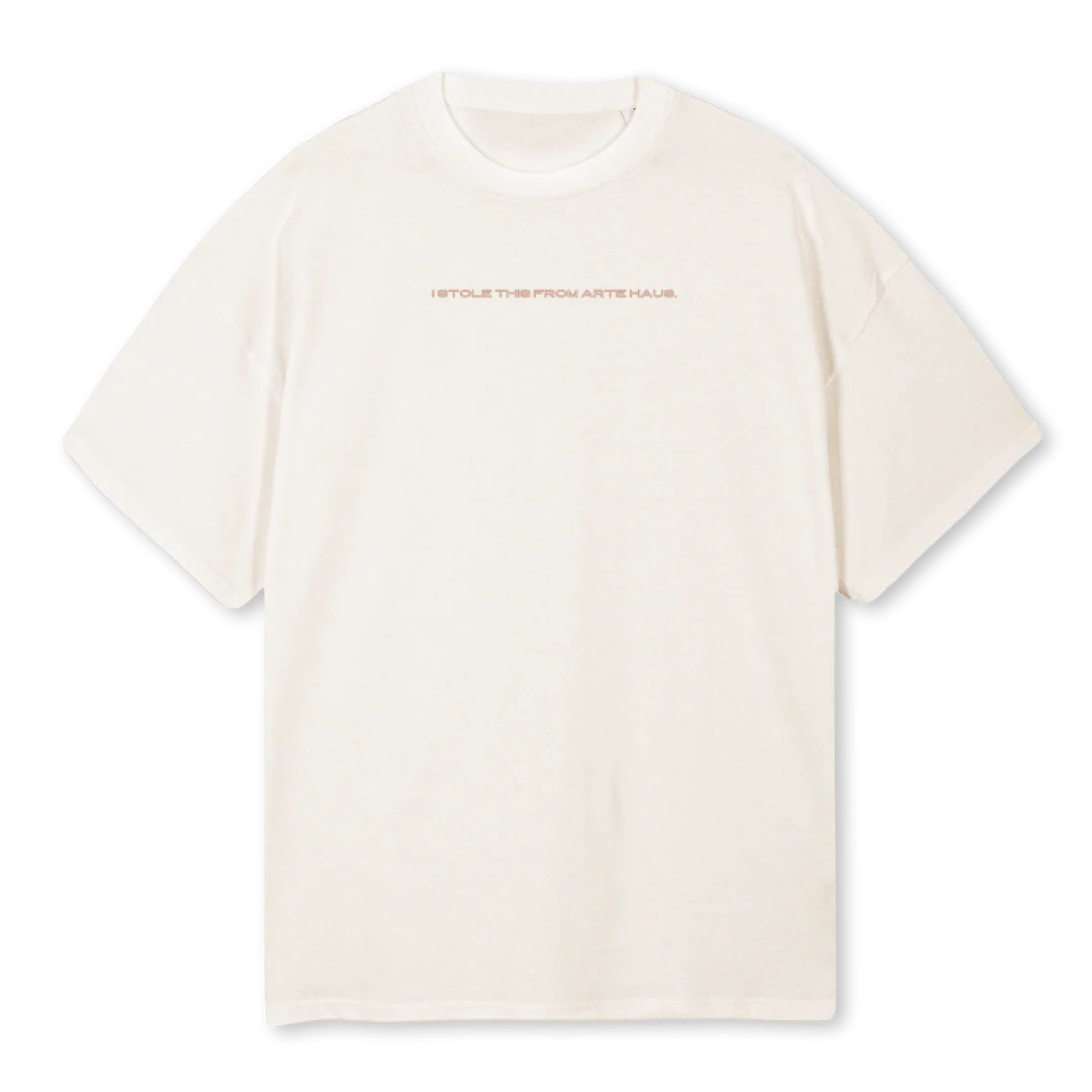 AH Vintage White Oversized Tee.