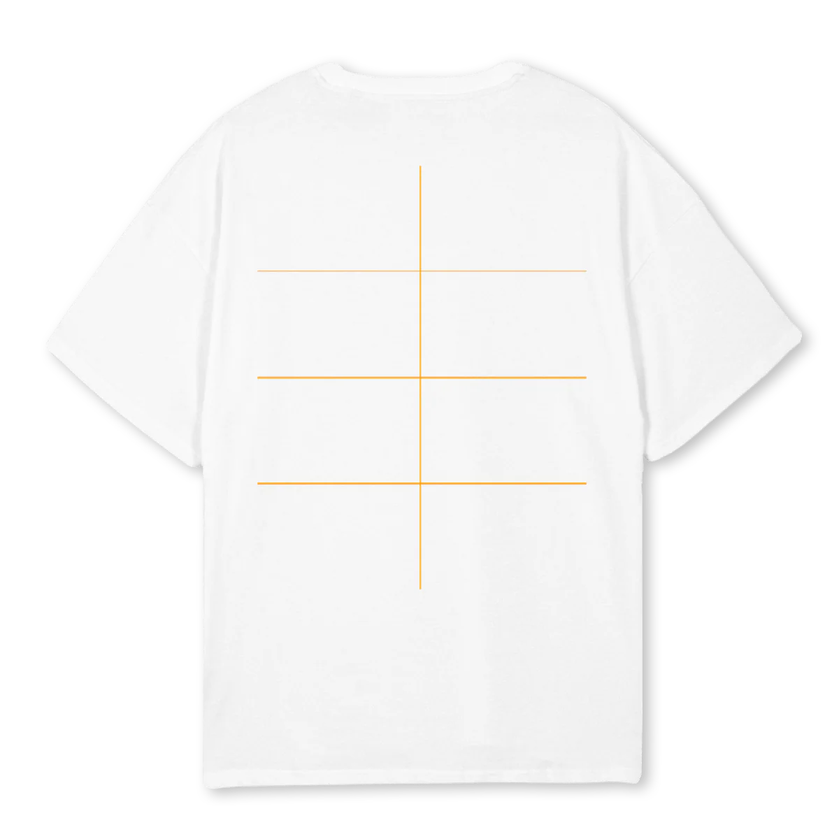 AIRBRUSHMUNRO White Oversized Tee. - Image 2