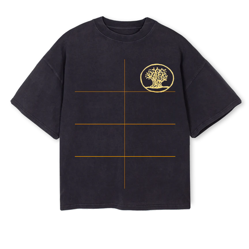 ALAMEDAOLIVETREE_2 Vintage Black Oversized Boxy Tee.