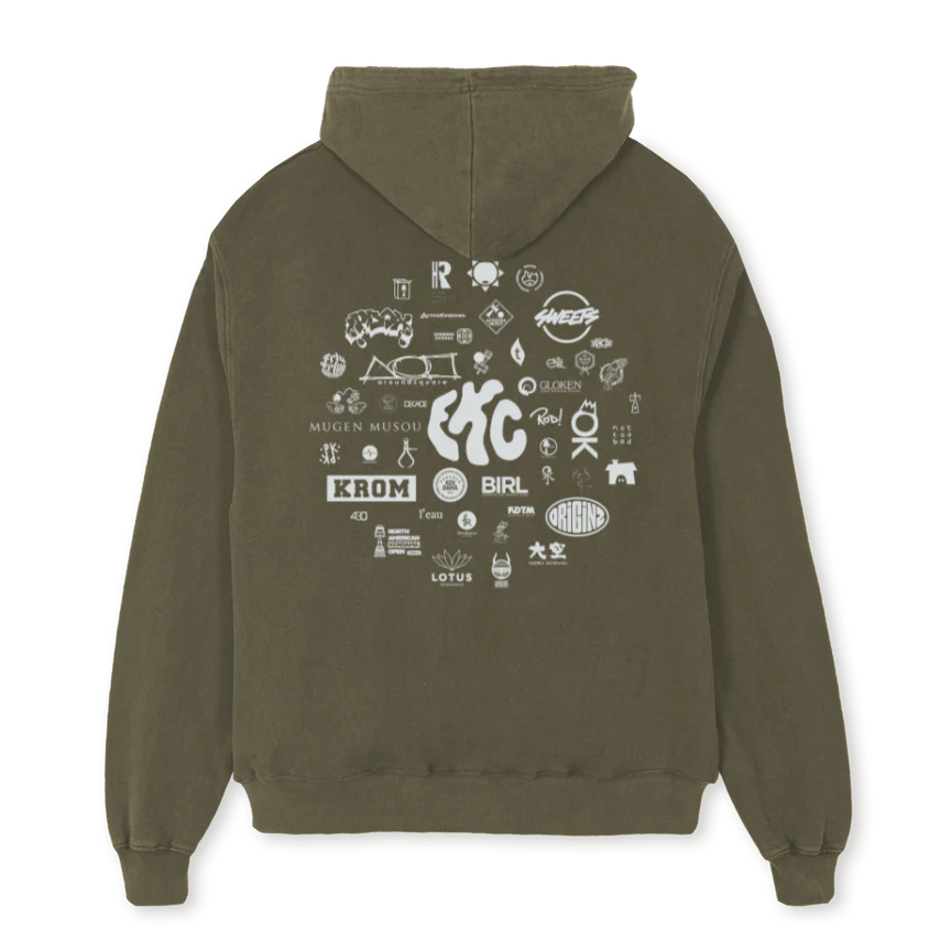 EKCTEEFINAL_VOH Vintage Olive Oversized Hoodie - Image 2