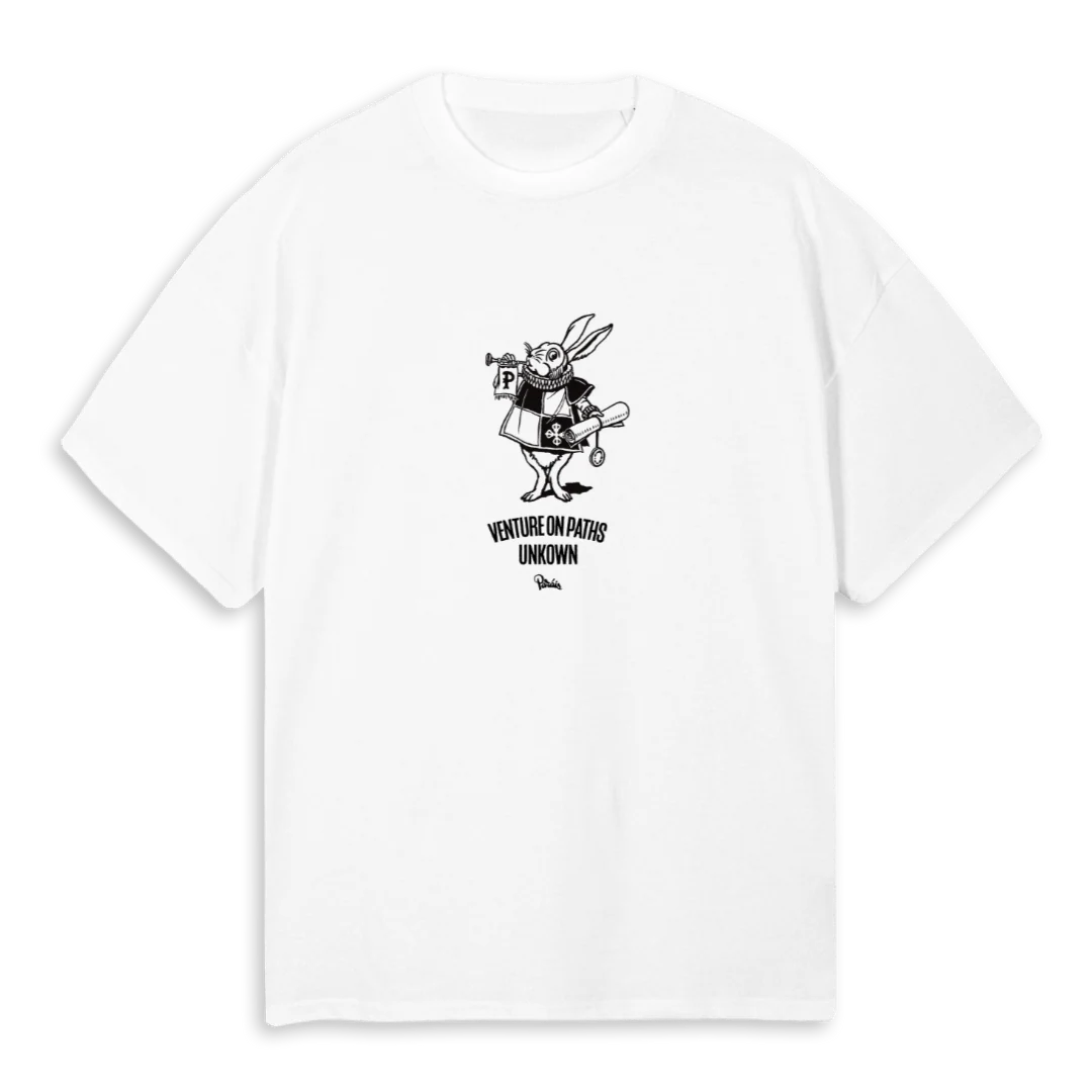 ALICE White Oversized Tee.