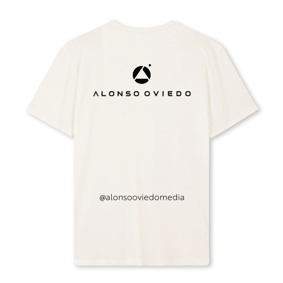 ALONSO Vintage White Regular Tee. - Image 2