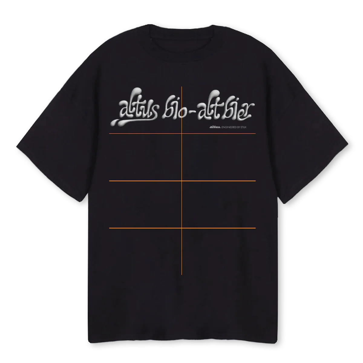 ALTUSBLACK Black Oversized Tee.