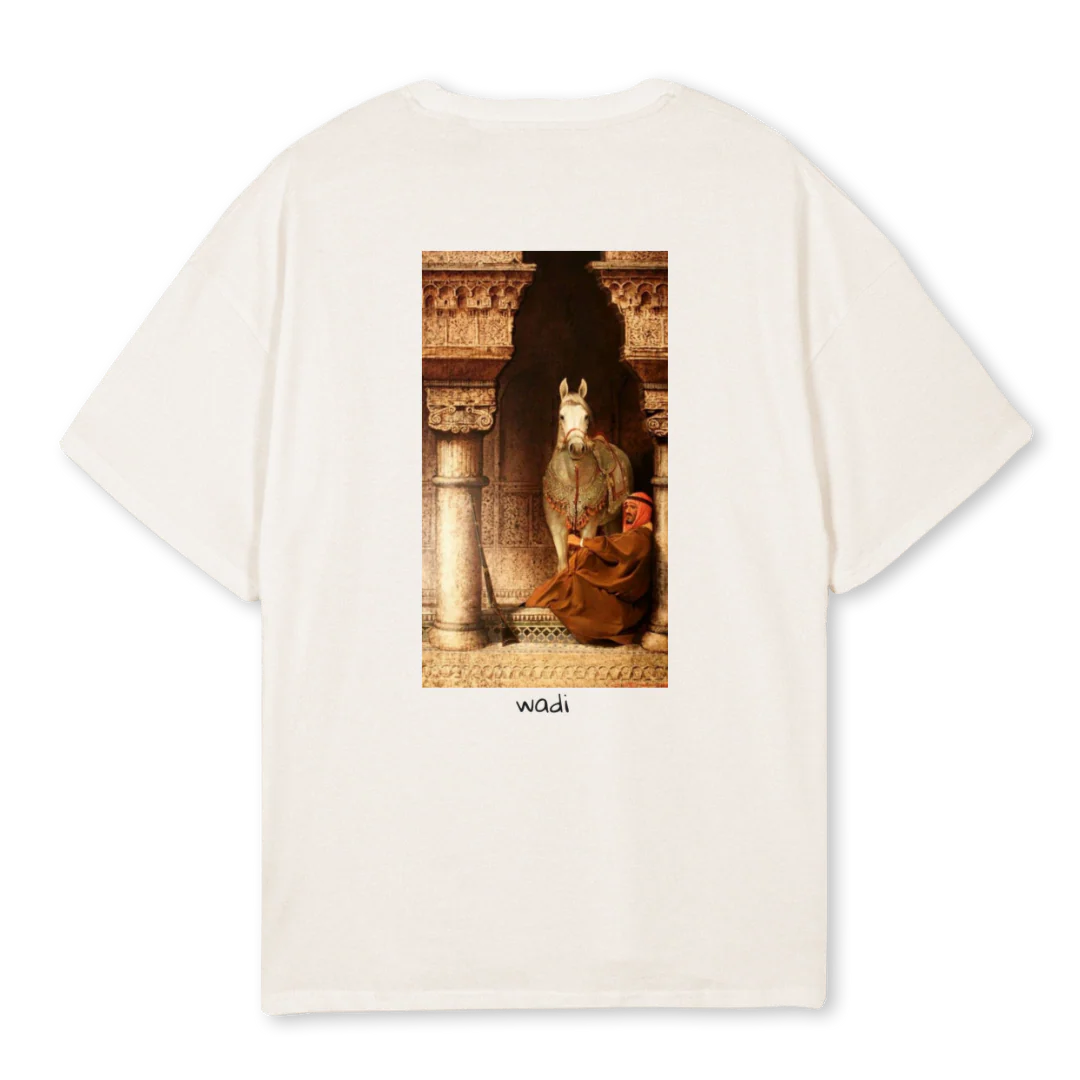 AMB Vintage White Oversized Tee. - Image 2