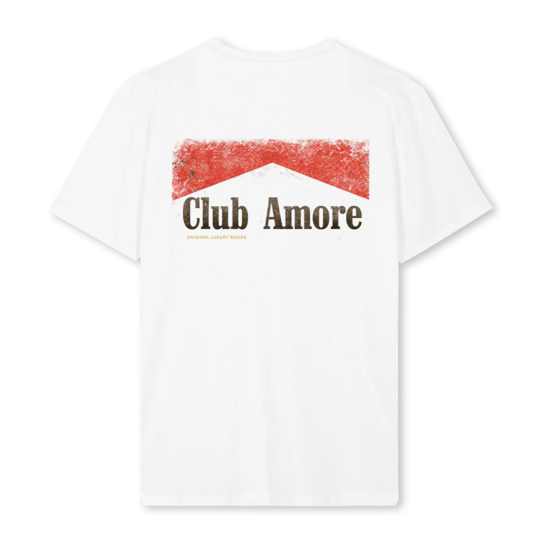 AMORE White Regular Tee. - Image 2