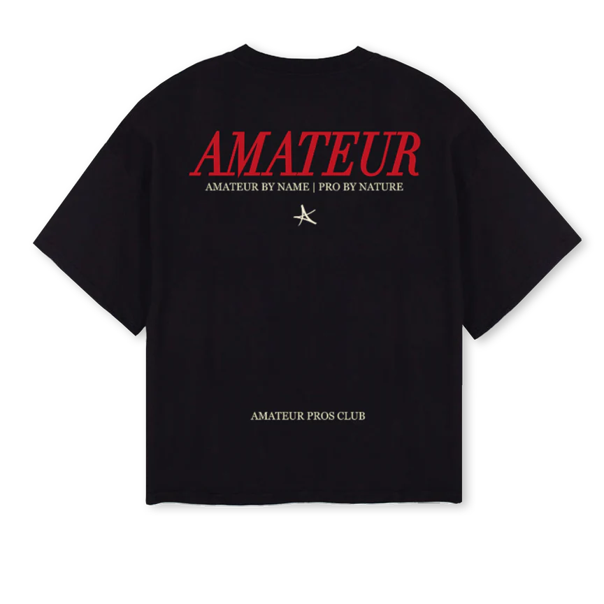 AMPTSHIRTBLACK Black Oversized Boxy Tee. - Image 2
