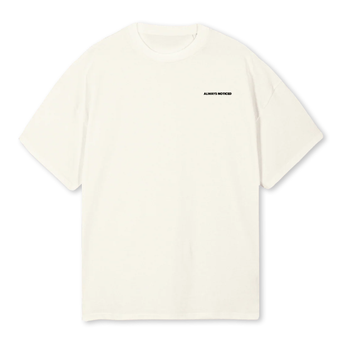AN BF  Cream Oversized Tee.