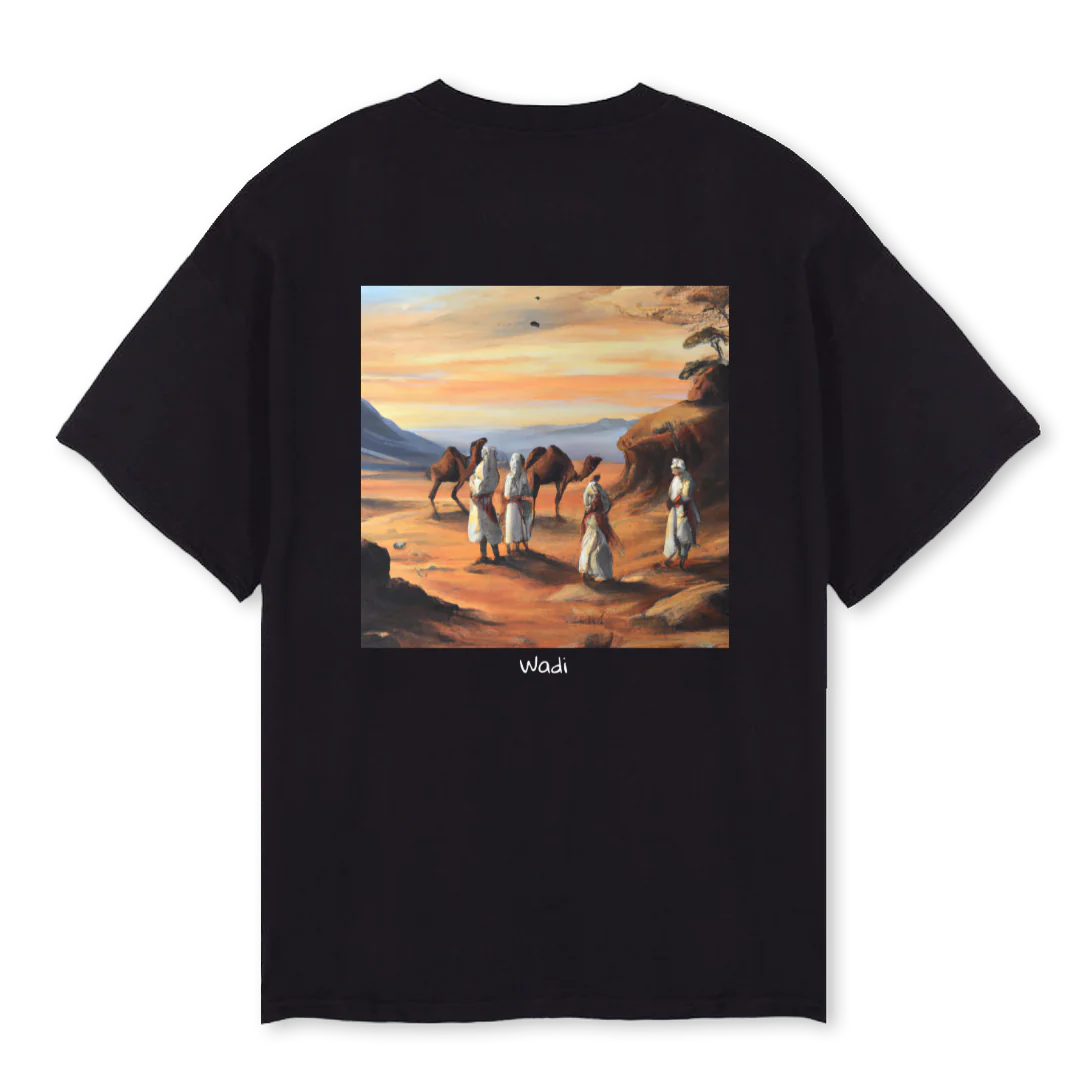 ANA Black Oversized Tee. - Image 2
