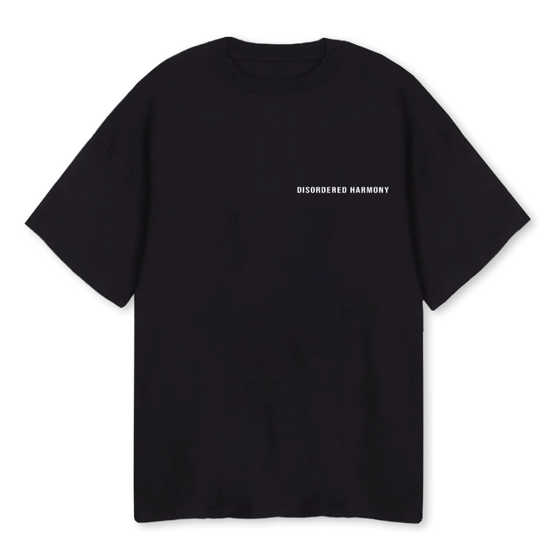 ANGEL 4 Black Oversized Tee. - Image 2
