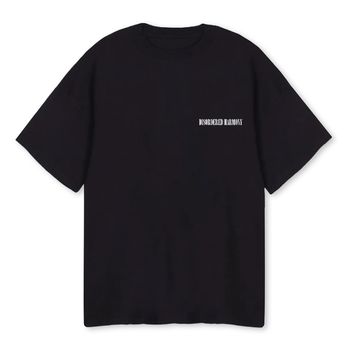 ANGEL 9 Black Oversized Tee. - Image 2