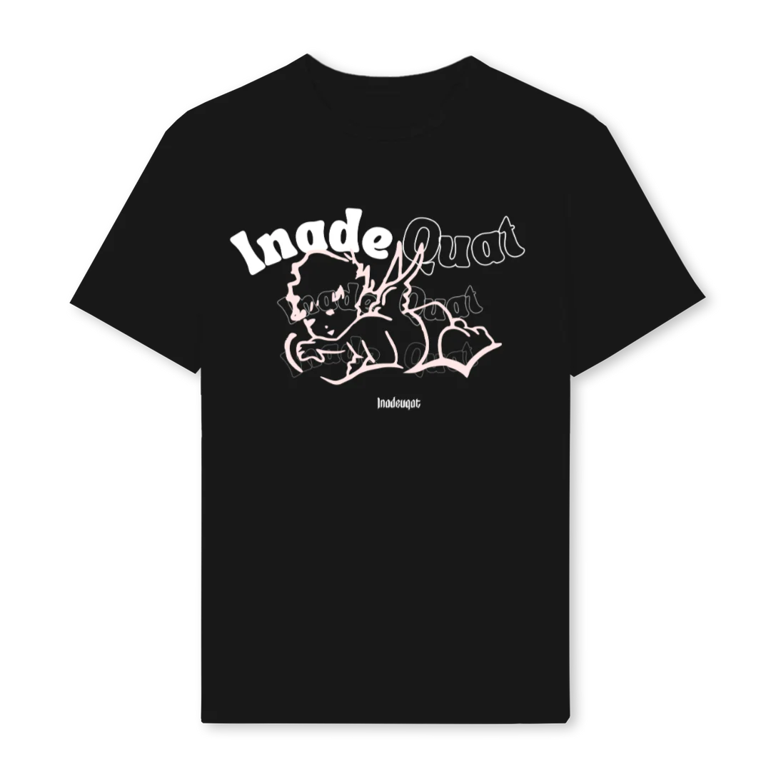 ANGELDUST Black Regular Tee.
