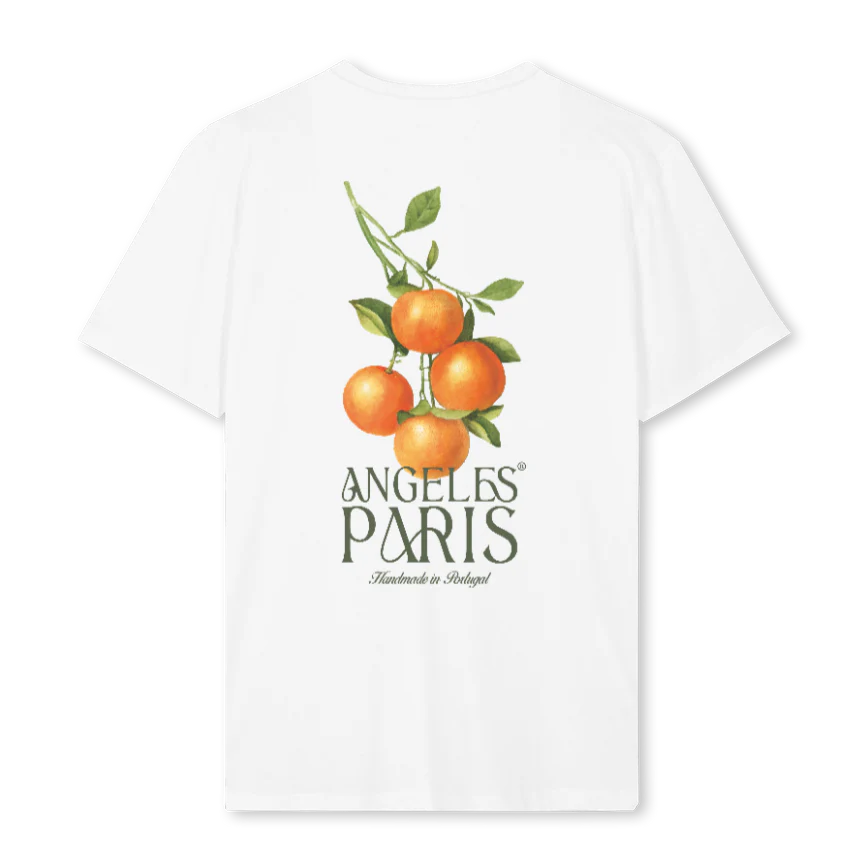 ANGELES BLANC ORANG White Regular Tee. - Image 2