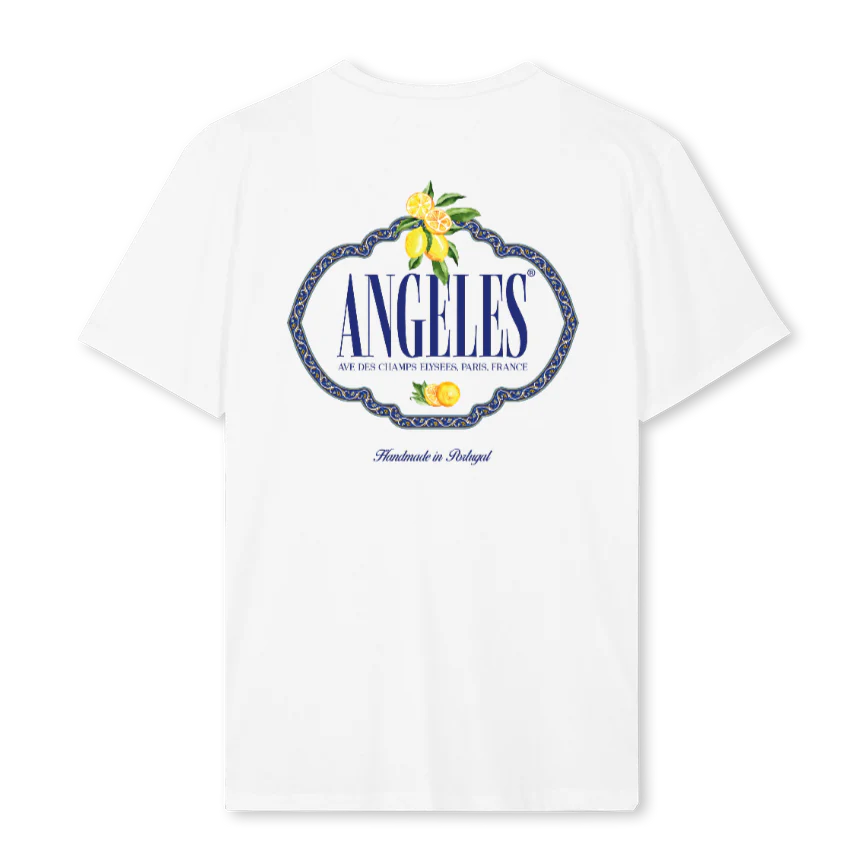 ANGELES GRECE White Regular Tee. - Image 2