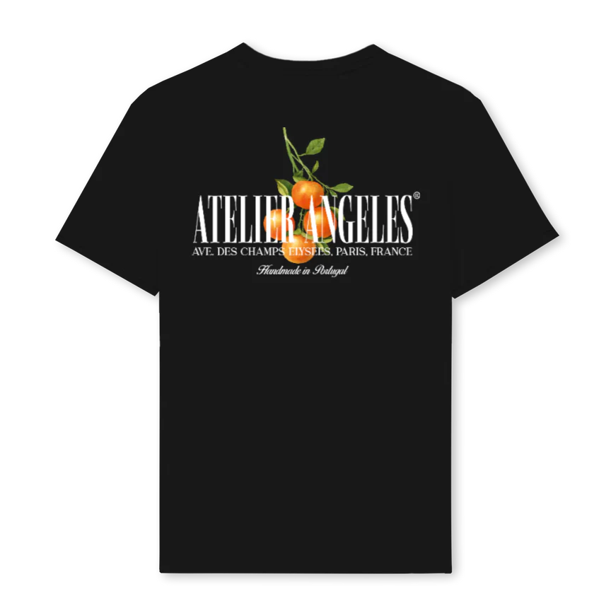 ANGELES NOIRORANGE Black Regular Tee. - Image 2