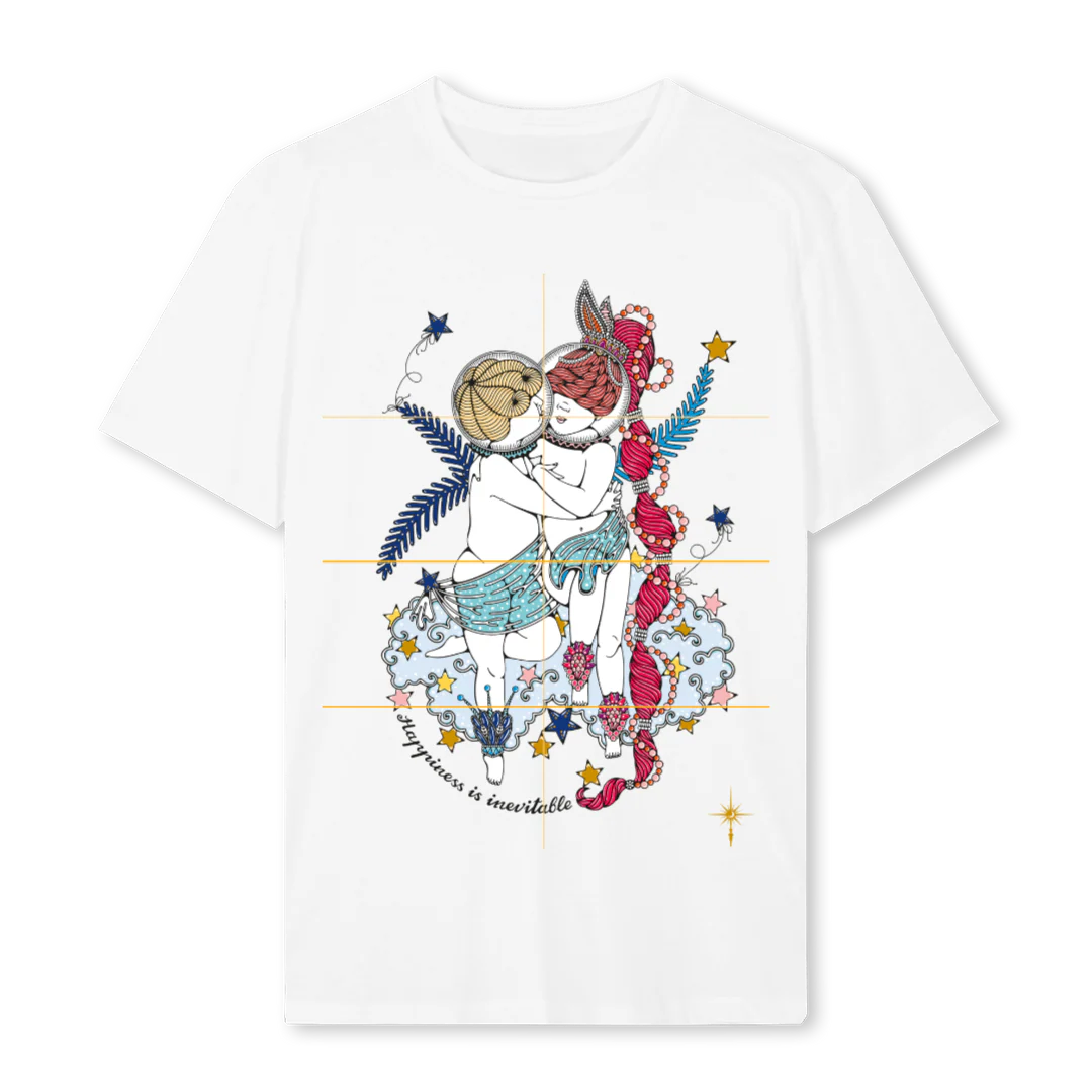 ANGELS White Regular Tee.