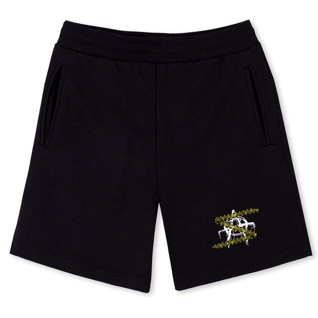 ANIMASHAUN Black Sweatshorts.