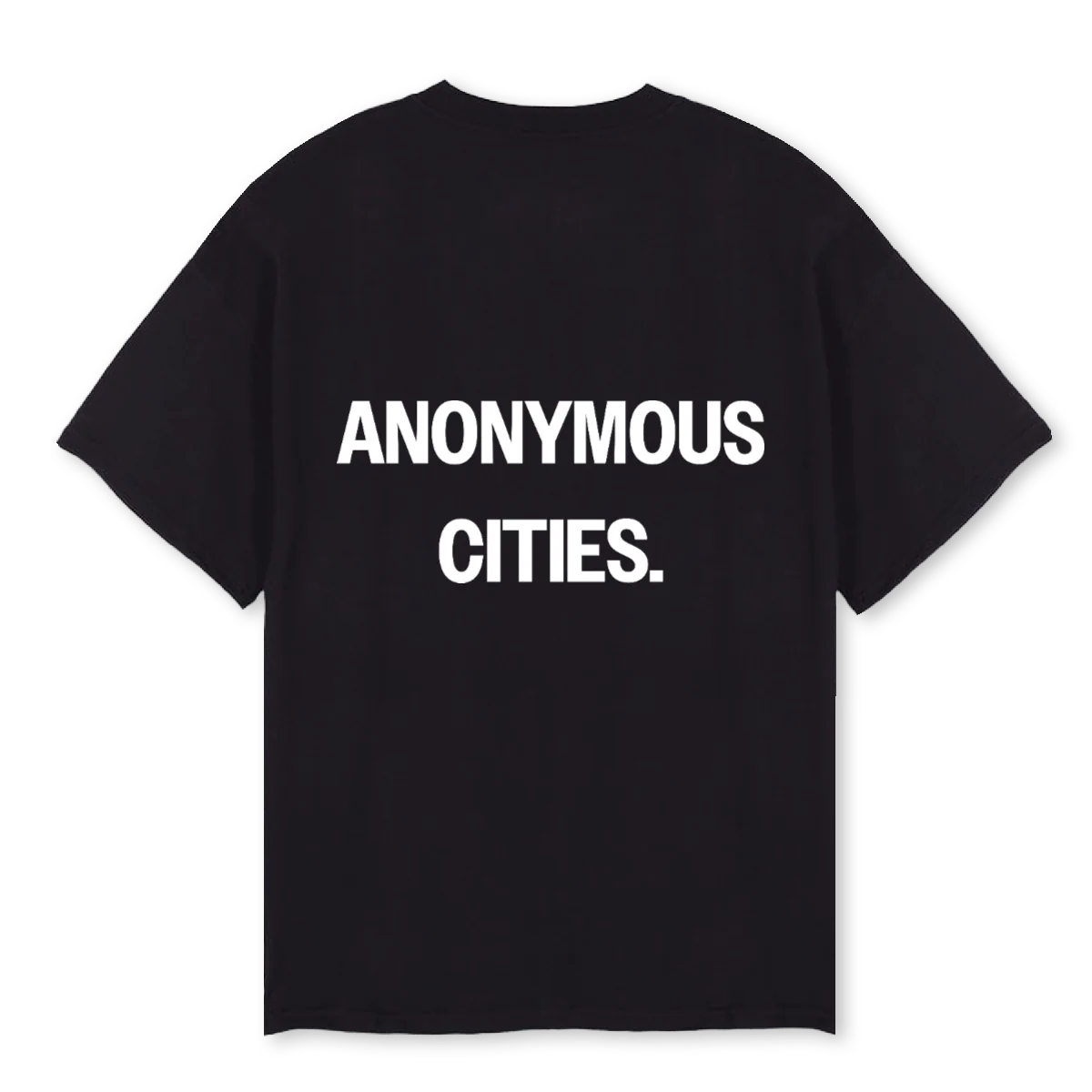 ANMCTSLOGOTSHIRT Black Oversized Tee. - Image 2