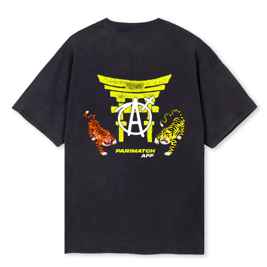 APMASIATSHIRTVB Vintage Black Oversized Tee. - Image 2