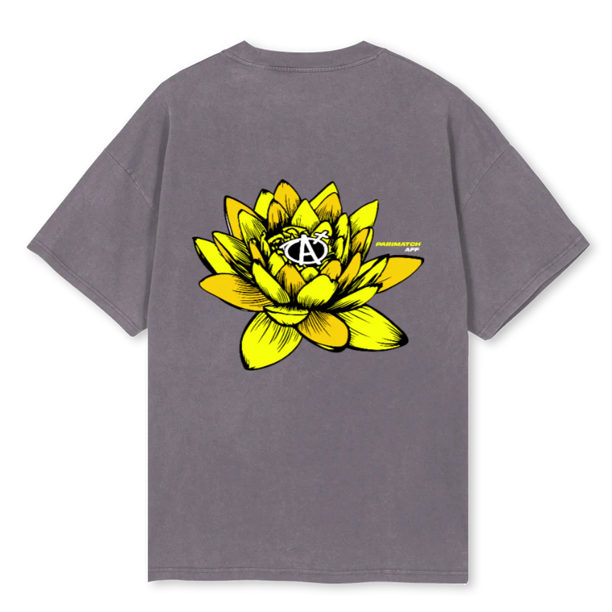 APMLOTOSTSHIRTPG Pigment Grey Oversized Tee. - Image 2